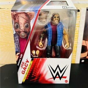Mattel WWE Joe Gacy Figure with Red and Black Attire
